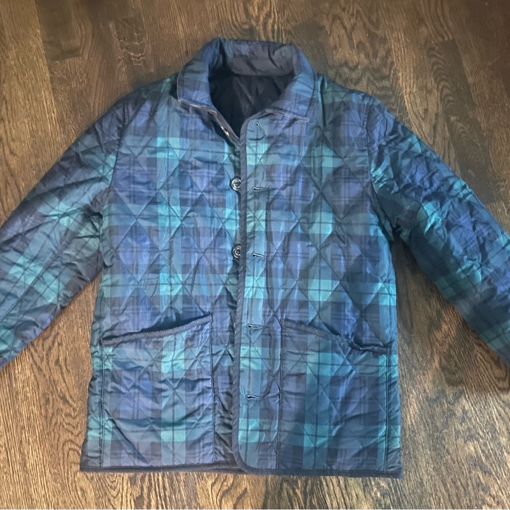 Reversible polo jacket